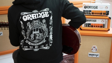 Preview: Orange Hoodie BLACK M