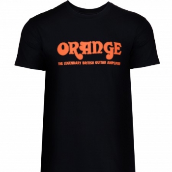 Orange T-Shirt BLK S