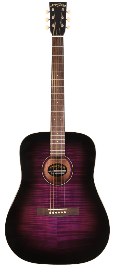 Anchor Guitars Eagle Flame Purple Burst Ltd.