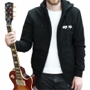 Orange Hoodie BLACK M