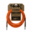 Orange Instrumentenkabel gerade-gerade, 6 m, orange